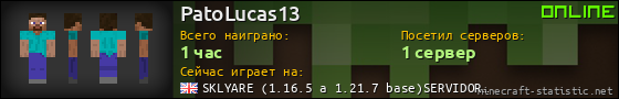 Юзербар 560x90 для PatoLucas13