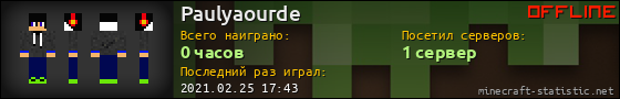 Юзербар 560x90 для Paulyaourde