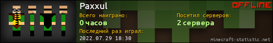 Юзербар 560x90 для Paxxul
