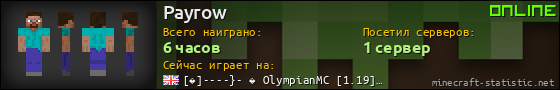 Юзербар 560x90 для Payrow