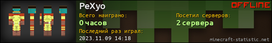 Юзербар 560x90 для PeXyo