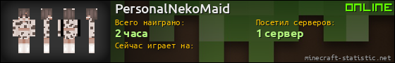 Юзербар 560x90 для PersonalNekoMaid