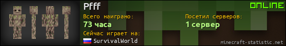 Юзербар 560x90 для Pfff