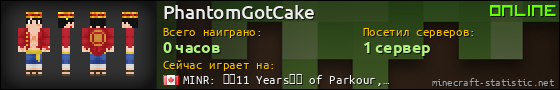 Юзербар 560x90 для PhantomGotCake