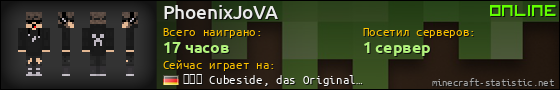 Юзербар 560x90 для PhoenixJoVA