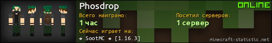 Юзербар 560x90 для Phosdrop