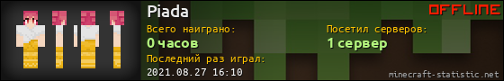 Юзербар 560x90 для Piada
