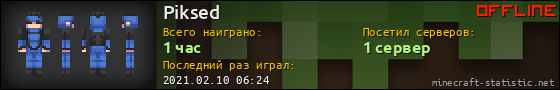 Юзербар 560x90 для Piksed