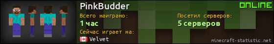 Юзербар 560x90 для PinkBudder
