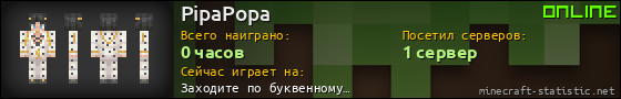 Юзербар 560x90 для PipaPopa