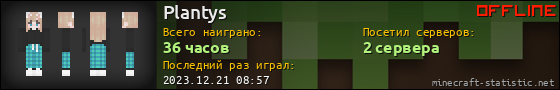 Юзербар 560x90 для Plantys