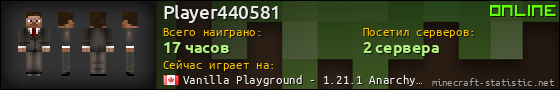 Юзербар 560x90 для Player440581