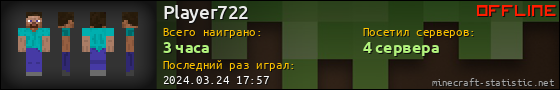 Юзербар 560x90 для Player722