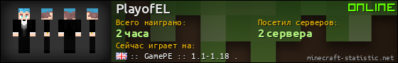 Юзербар 560x90 для PlayofEL