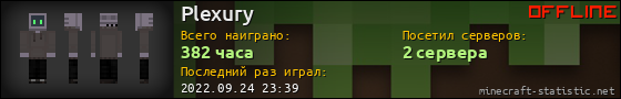 Юзербар 560x90 для Plexury