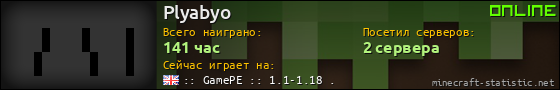 Юзербар 560x90 для Plyabyo
