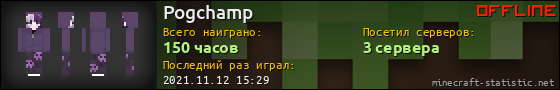 Юзербар 560x90 для Pogchamp