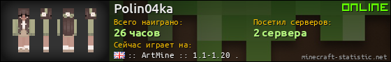 Юзербар 560x90 для Polin04ka