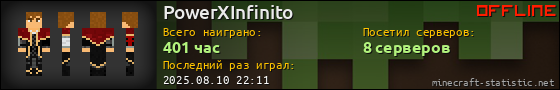 Юзербар 560x90 для PowerXInfinito