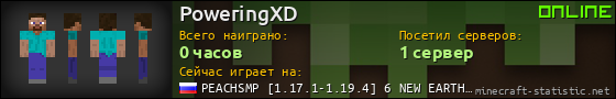 Юзербар 560x90 для PoweringXD