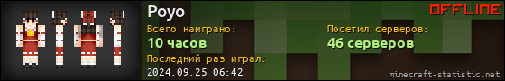 Юзербар 560x90 для Poyo