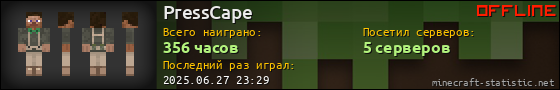 Юзербар 560x90 для PressCape