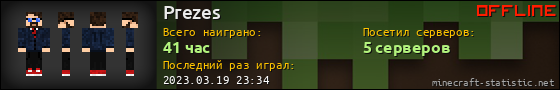 Юзербар 560x90 для Prezes