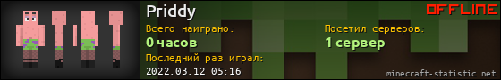 Юзербар 560x90 для Priddy