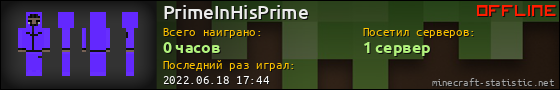 Юзербар 560x90 для PrimeInHisPrime