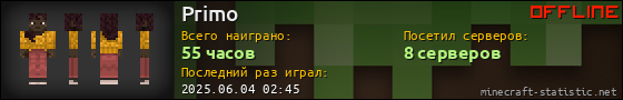 Юзербар 560x90 для Primo