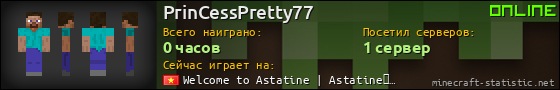 Юзербар 560x90 для PrinCessPretty77