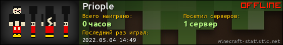 Юзербар 560x90 для Priople