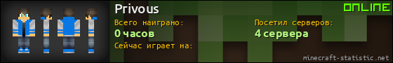 Юзербар 560x90 для Privous