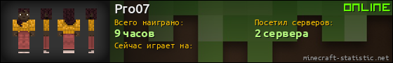 Юзербар 560x90 для Pro07