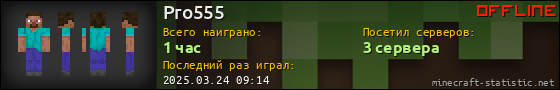 Юзербар 560x90 для Pro555