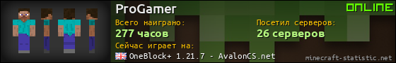 Юзербар 560x90 для ProGamer