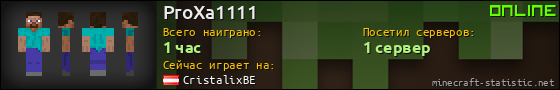 Юзербар 560x90 для ProXa1111