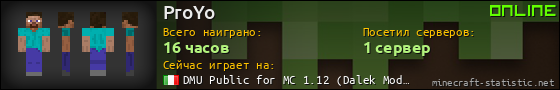Юзербар 560x90 для ProYo