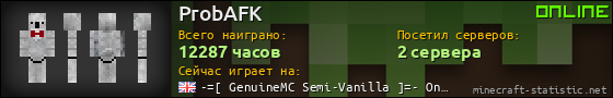 Юзербар 560x90 для ProbAFK