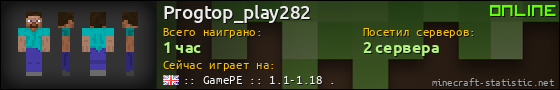 Юзербар 560x90 для Progtop_play282