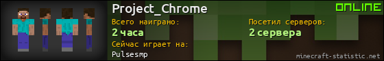 Юзербар 560x90 для Project_Chrome