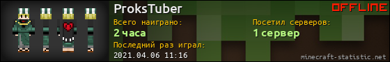 Юзербар 560x90 для ProksTuber