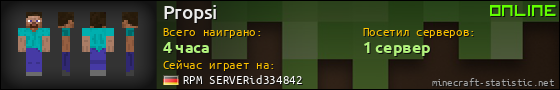 Юзербар 560x90 для Propsi