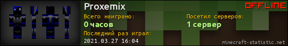 Юзербар 560x90 для Proxemix