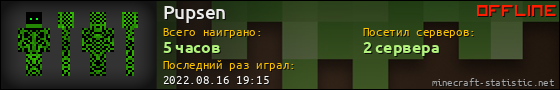 Юзербар 560x90 для Pupsen