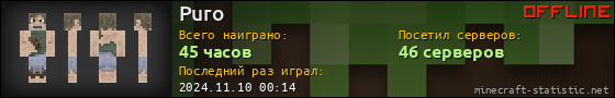 Юзербар 560x90 для Puro