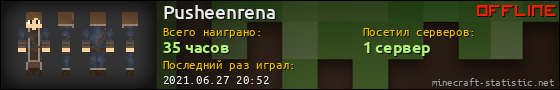 Юзербар 560x90 для Pusheenrena