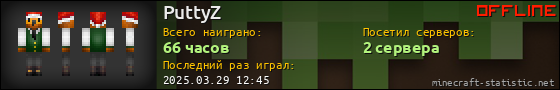 Юзербар 560x90 для PuttyZ