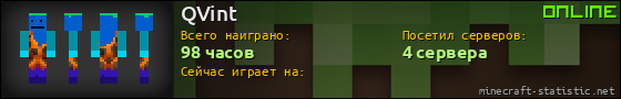 Юзербар 560x90 для QVint