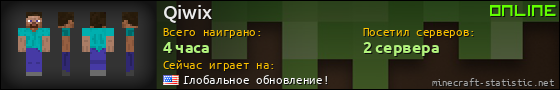 Юзербар 560x90 для Qiwix